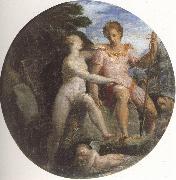 Girolamo Macchietti Venus and Adonis oil painting reproduction